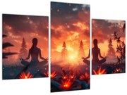 Obraz - Jóga v prírode (90x60 cm)