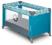 Lionelo - Cestovná postieľka STEFI tyrkysová