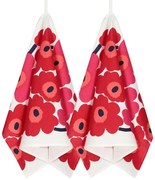 Utierka Unikko 47x70cm, 2ks, červená