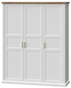 Skriňa 3d Tara p3/ta white/pacific walnut