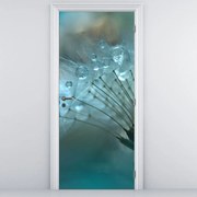 Fototapeta na dvere - Púpava, petrolej (95x205cm)