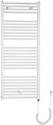 Aqualine Aqualine, DIRECT-E elektrické vykurovacie teleso, rovné, 600x1320 mm, 600W, biela, ILE36T