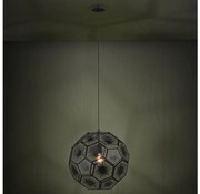 Eglo 39619 - Luster na lanku SKOURA 1xE27/60W/230V 50 cm čierna