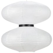 Biele závesné stropné svietidlo Markslöjd Dual, ø 60 cm