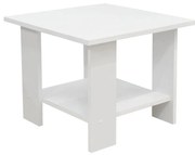 Konferenčný stolík Lena 55x55x44 Biely 873420