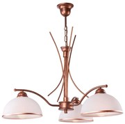 Luster na reťazi PATRYCJA 3xE27/60W/230V