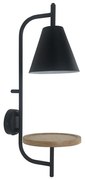 Rabalux 71293 - Nástenná lampa s poličkou AZOME 1xE27/15W/230V buk