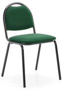 Stolička WARREN, zelená, čierna