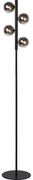 Lucide 45774/04/30 - Stojacia lampa TYCHO 4xG9/28W/230V čierna