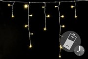 Nexos 41714 Vianočný dážď - 5 m, 144 LED, teple biely, s časovačom