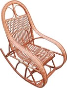 HRADIL Prútené hojdacie kreslo H003 hnedé 82 x 42 cm