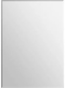 Bezrámové fazetové zrkadlo 50x70