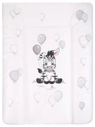 NEW BABY Prebaľovacia podložka mäkká New Baby Zebra biela 70x50