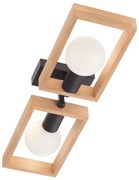 Redo 01-1968 - Stropné svietidlo TIMBER 2xE27/42W/230V buk