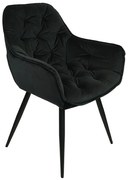 Stolička Vitos čierna