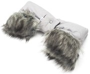 Rukávník na kočiar 2v1 New Baby s kožušinkou grey