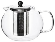 Skleněná čajová konvice PETER 1 l čirá