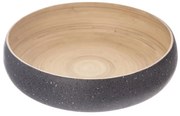 Orion Servírovacia misa točený bambus sivá pr. 30 cm, 30 cm