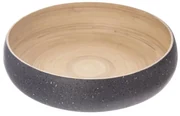 Orion Servírovacia misa točený bambus sivá pr. 30 cm, 30 cm