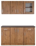 Kuchynská linka Monika 150, dub lancelot