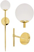 Toolight - nástenná lampa KINKIET 90cm G9 25W APP582-1W, zlatá, OSW-00076