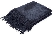 Deka CHENILLE ženilková, tmavomodrá 856025