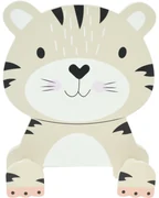 Hatu Detský háčik Tiger, 14 x 17 x 4,5 cm, MDF