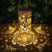 Lampáš, solárna záhradná lampa, vodotesná.