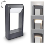 Brilagi - LED Vonkajšia lampa CROTONE LED/7W/230V antracit IP54 30 cm BG0989