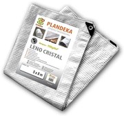 Plachta vystužená Leno Cristal 5x8m, 100g -priehladná