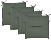 Livarno home Podsedák Houston, zelená, 4 kusy (800008847)