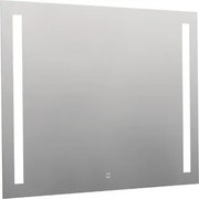 Hranaté zrkadlo 100x70 cm s LED osvetlením, topná fólia, senzor s nastaviteľnou teplotou 2700-6500K, IP44 ZIL10070TLEDS