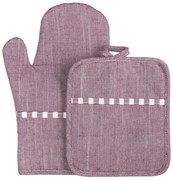 Kuchynská rukavica Denim Bordo