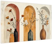 Obraz - Vázy v oblúkoch (90x60 cm)