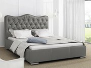 Manželská posteľ 160cm Racing (biela)