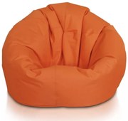Lacný sedací vak Sakwa L – pohodlný vak pre deti aj dospelých, ľahko umývateľný polyester Farba: NC9 - oranžová