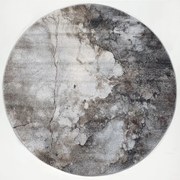 Koberec UNIVERSE 841-86 sivý / béžový kruh