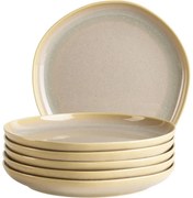 Mäser Súprava dezertných tanierov Cordelia Sand Textura 22 cm, 6 ks