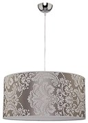 Duolla - Luster na lanku ALTO 1xE27/40W/230V pr. 45 cm strieborná