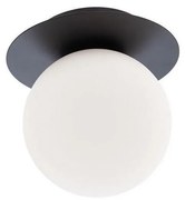 Redo 01-3129 - Stropné svietidlo HAIKU 1xE14/28W/230V pr. 18 cm čierna