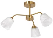 Luster na tyči 3xE14/60W/230V zlatá