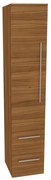 Mereo, Mereo Bino, kúpeľňová skrinka vysoká 163 cm, ľavá, Multidecor, Orech Dijon prírodný, MER-CN697ODP1