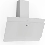 Klarstein Aurica 90, digestor, 90 cm, nástenný, 607 m³/h, LED, dotykové ovládanie, sklo, biely