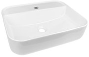 Mereo Mereo, umývadlo na dosku bez prepadu, 505x400x135 mm, keramické, MER-UC514014R