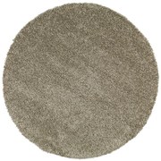 Sivý koberec Universal Aqua Liso, ø 80 cm