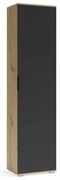Predsieňová skriňa Walker 50 cm, dub artisan / antracit