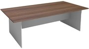 Rokovací stôl PRIMO GRAY, 2400 x 1200 mm, sivá/orech