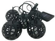 Dekoratívne solárne LED svietidlo girlanda plameň TR 616