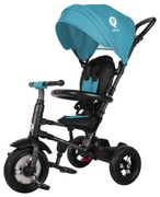QPlay - Detská trojkolka 3v1 RITO AIR tyrkysová