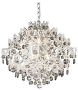 Markslöjd 107415 - Krištáľový luster na reťazi HIDDEN 6xE14/40W/230V